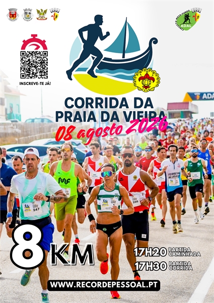 CORRIDA E CAMINHADA DA PRAIA DA VIEIRA 2026 — event image